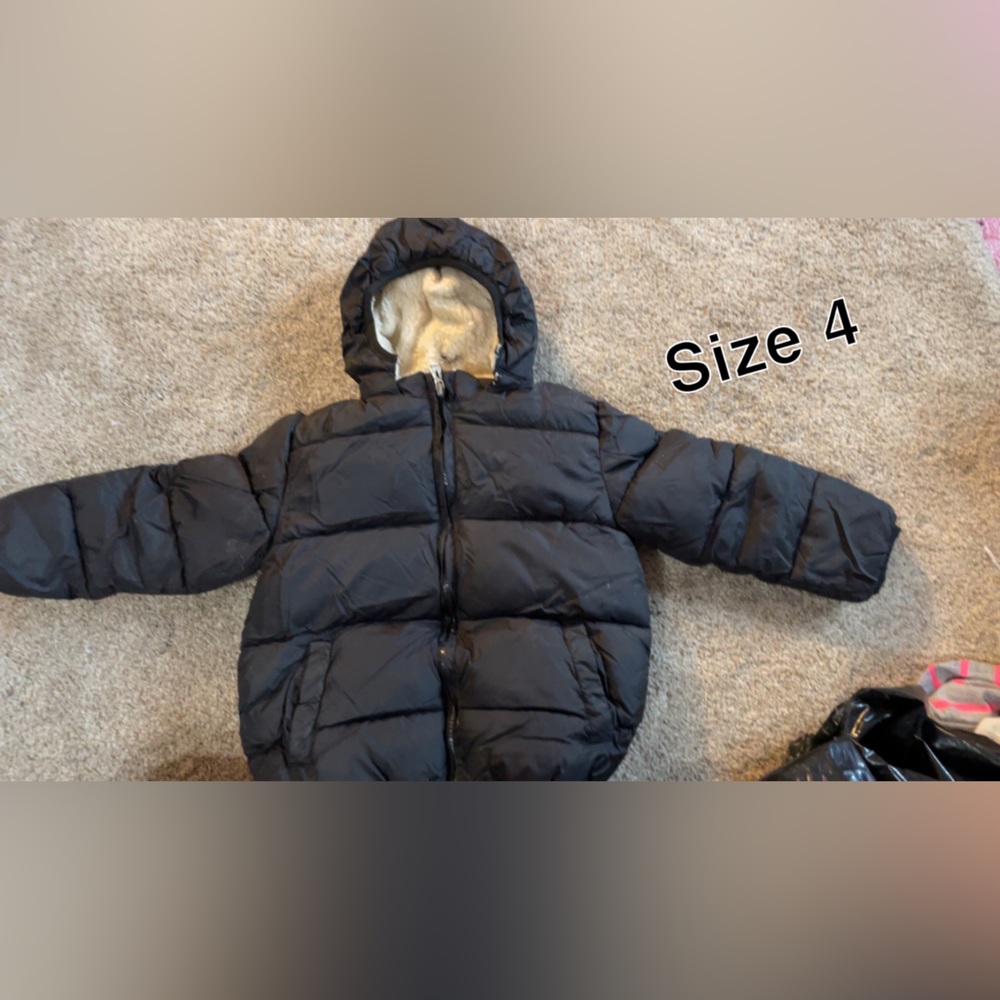 Puffy winter jacket
